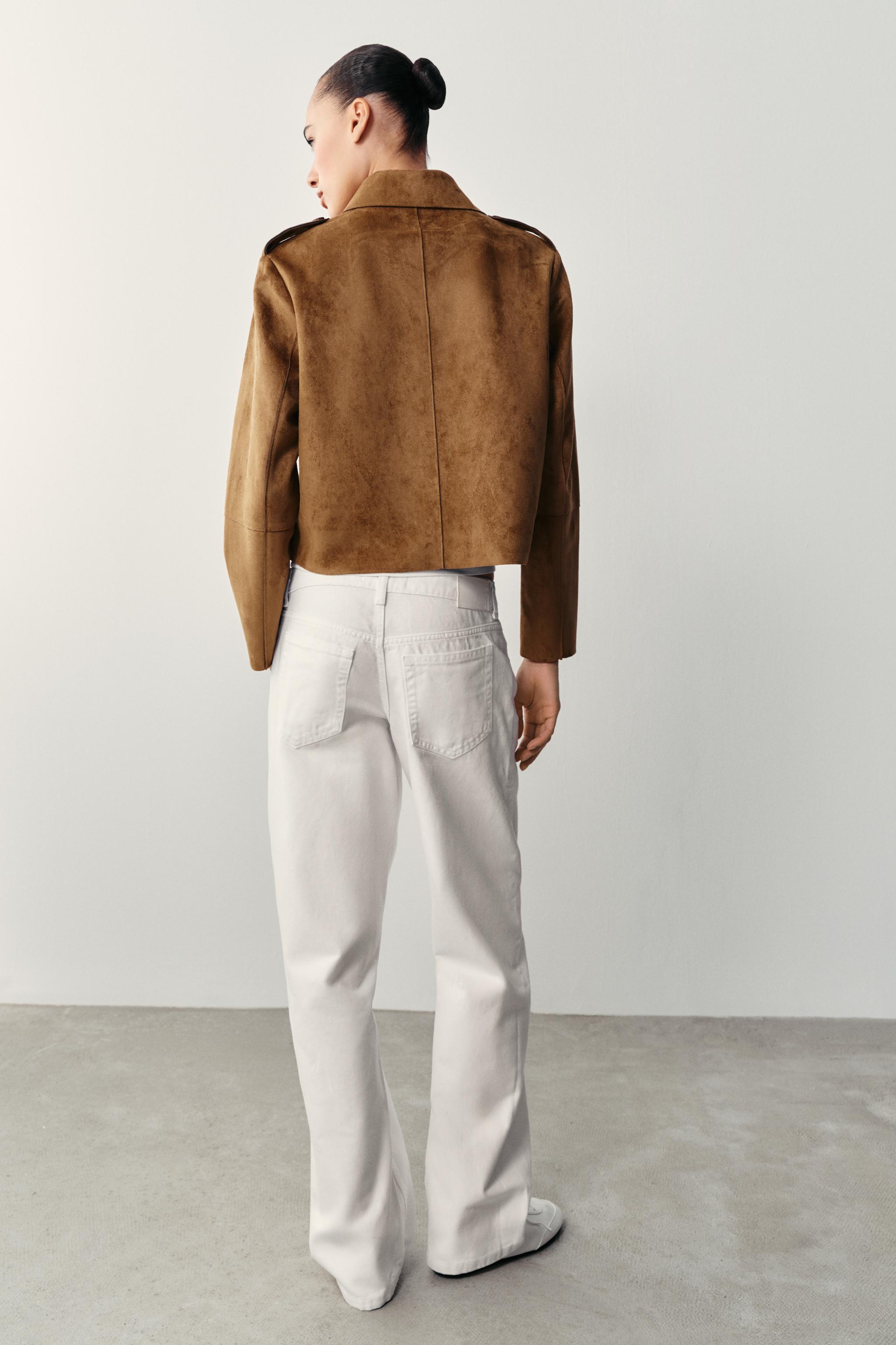 FAUX SUEDE JACKET